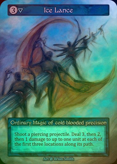 【FOIL】[Water] Ice Lance [beta-Ordinary]